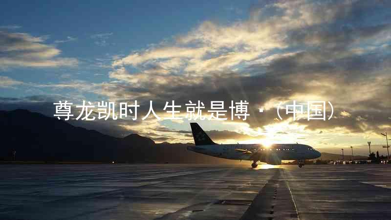 尊龙凯时人生就是博·(中国)